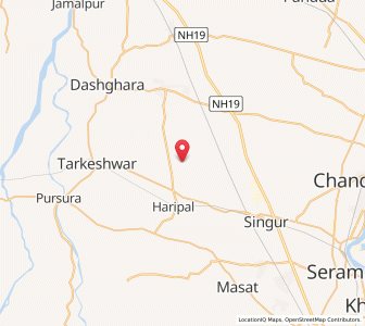 Map of Jejur, West Bengal