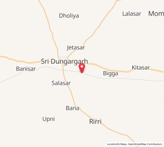 Map of Jesalsar, Rajasthan