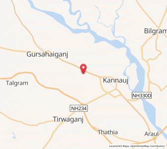 Map of Jewan, Uttar Pradesh