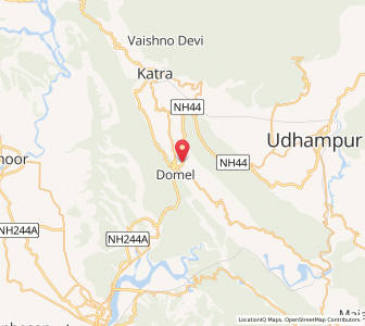 Map of Jhajjar Kotli, Kashmir