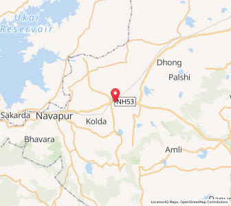 Map of Jhalambi, Maharashtra