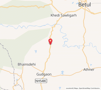 Map of Jhallar, Madhya Pradesh