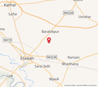 Map of Jhammanpur, Uttar Pradesh