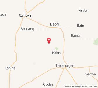Map of Jhanjhni, Rajasthan