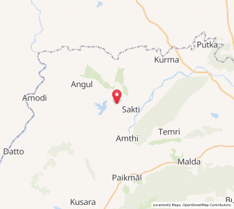 Map of Jharbandh, Chhattisgarh