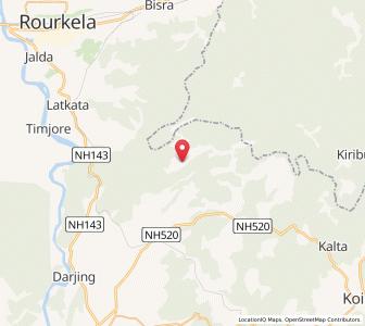 Map of Jharbera, Odisha