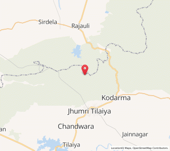 Map of Jharki, Jharkhand