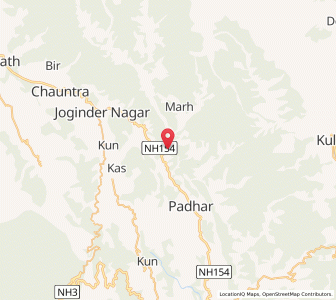 Map of Jhatingr, Himachal Pradesh