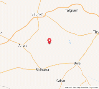 Map of Jhau Purwa, Uttar Pradesh