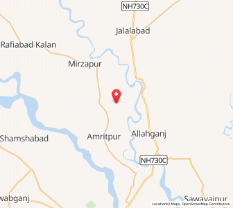 Map of Jhindi Madaiyan, Uttar Pradesh