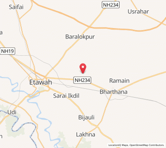 Map of Jhinduwa, Uttar Pradesh