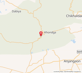 Map of Jhira, Maharashtra