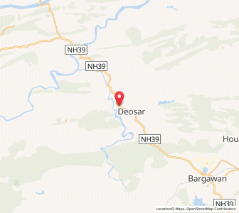 Map of Jiawan, Madhya Pradesh
