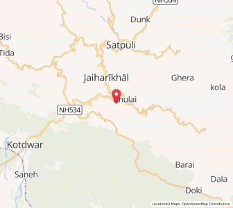 Map of Jibalkhal, Uttarakhand