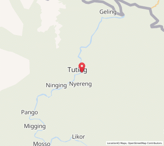 Map of Jido, Arunachal Pradesh