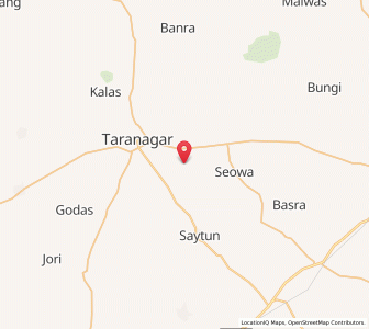 Map of Jigsanatibba, Rajasthan