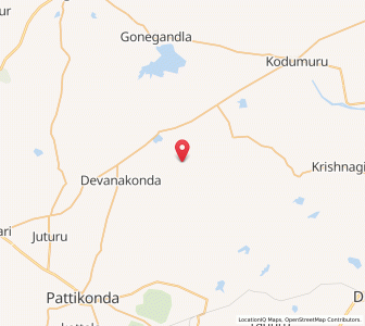 Map of Jilledubudakala, Andhra Pradesh