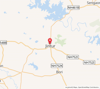Map of Jintur, Maharashtra