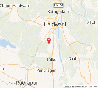 Map of Jitpur, Uttarakhand