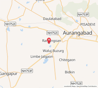 Map of Jogeshwari, Maharashtra