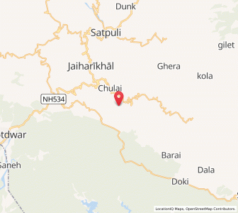 Map of Jogiyana, Uttarakhand
