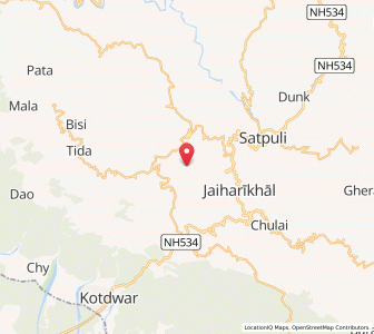 Map of Joli, Uttarakhand