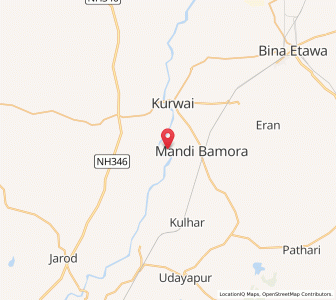Map of Jonakheri, Madhya Pradesh