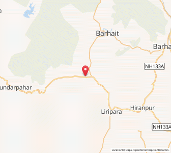 Map of Jordiha, Jharkhand