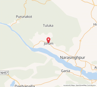 Map of Jormu, Odisha