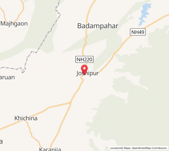 Map of Joshipur, Odisha