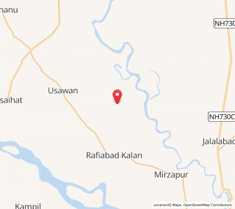 Map of Juankhera, Uttar Pradesh
