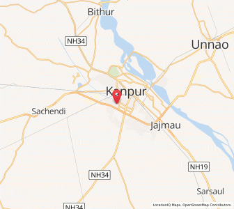 Map of Juhi Bari, Uttar Pradesh