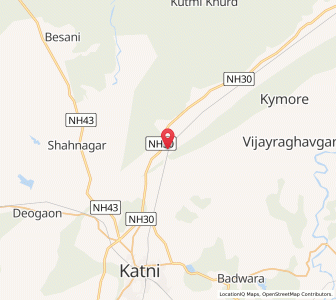 Map of Jukehi, Madhya Pradesh