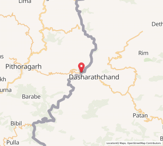 Map of Julaghat, Uttarakhand
