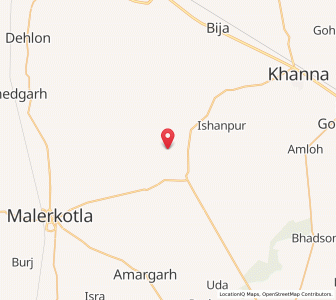 Map of Julamgarh, Punjab