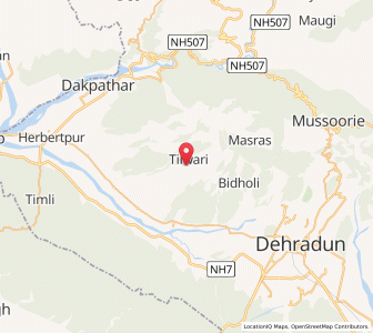 Map of Julon, Uttarakhand