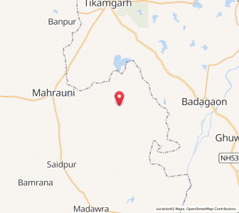 Map of Jundhia, Uttar Pradesh
