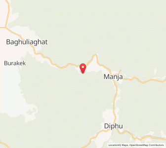 Map of Jungterang, Assam