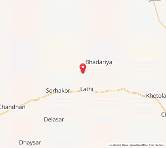 Map of Junun Thalli, Rajasthan