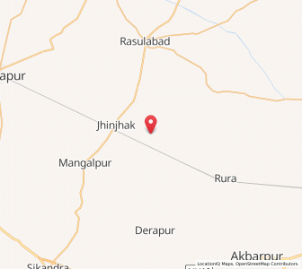 Map of Juria, Uttar Pradesh