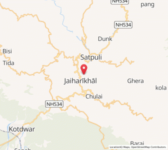 Map of Juyalgaon, Uttarakhand