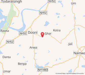 Map of Jyotipura, Rajasthan