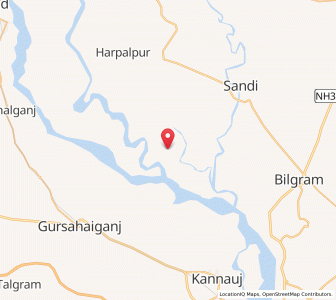 Map of Kabirakhera, Uttar Pradesh