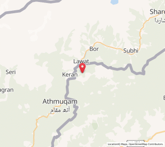 Map of Kachal, Kashmir