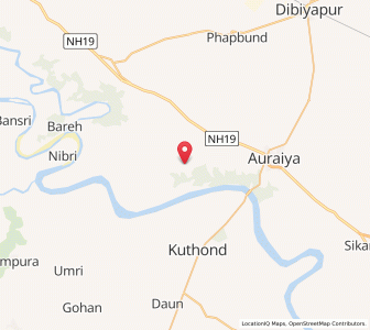 Map of Kachari Purwa, Uttar Pradesh