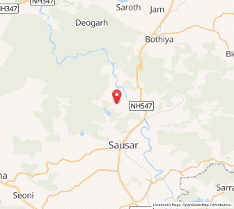 Map of Kachchhidhana, Madhya Pradesh