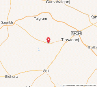 Map of Kachhati Purwa, Uttar Pradesh