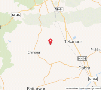 Map of Kachhaua, Uttar Pradesh
