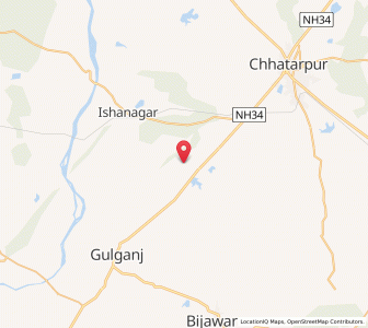Map of Kachhi ka Purwa, Madhya Pradesh