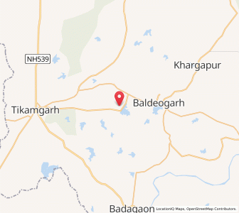 Map of Kachhiakhera, Madhya Pradesh
